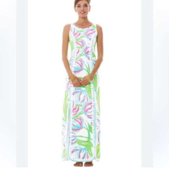 Lilly Pulitzer Dresses & Skirts - Lilly Pulitzer Biltmore Resort Ring The Bellboy White Tropical Sheath Dress